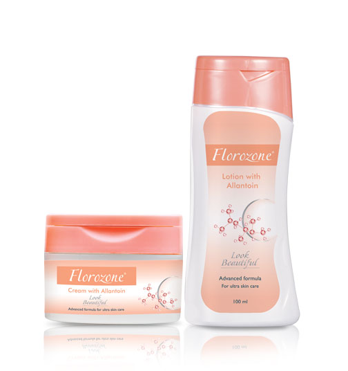 Florozone Cream & Lotion With Allantoin