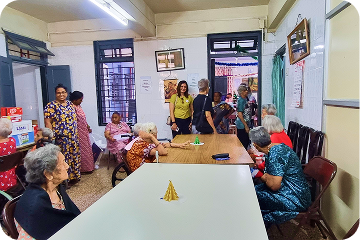 Supported Senior Citizens old age home Well-being Activities​